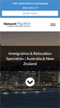 Mobile Screenshot of networkmigration.com